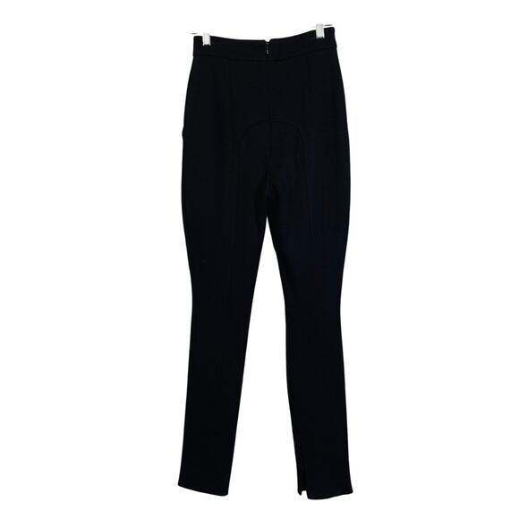 PRADA Riding Pants Equestrian Slim Leg Zipper Y2K Wool Rear Center‎ Zip Closure - Picture 2 of 15